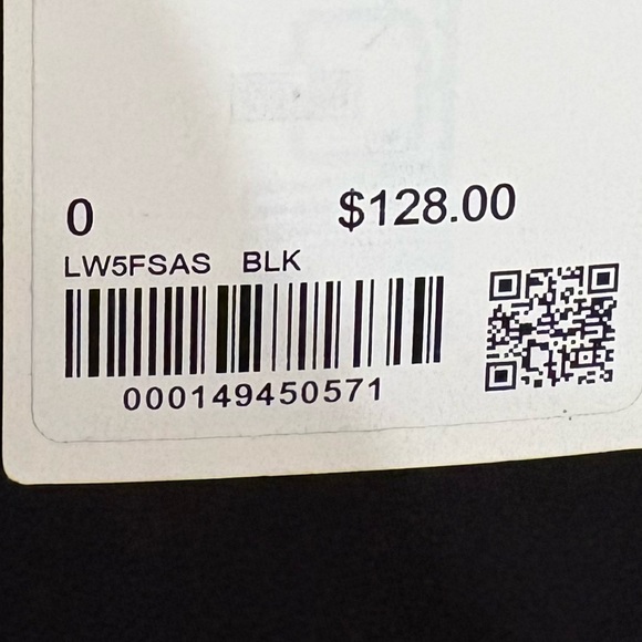 NWT Lululemon Align Super-High-Rise Ribbed-Trim Tight 28" size 0 - Picture 12 of 12